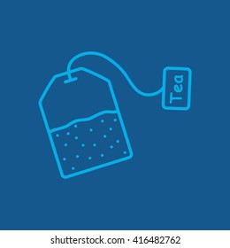 Line icon-  teabag