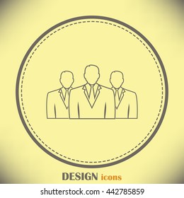 Line icon- team icon