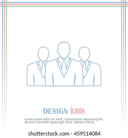 Line icon- team icon