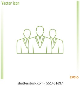 Line icon- team icon