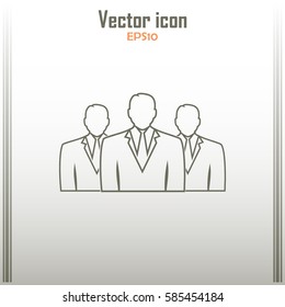 Line icon- team icon