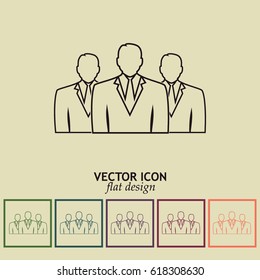 Line icon- team icon