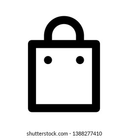 line icon for tote bag