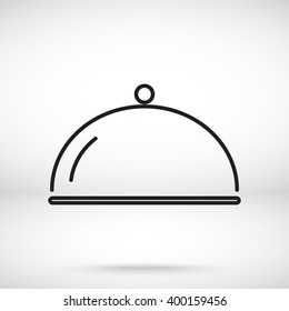 Line icon- tray