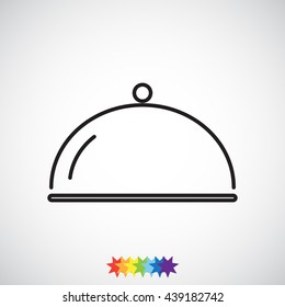 Line icon- tray