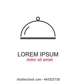 Line icon- tray