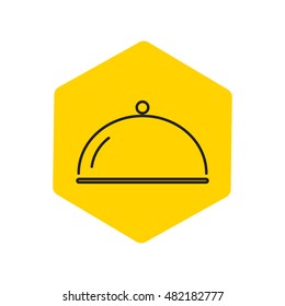Line icon- tray