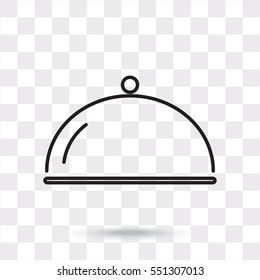 Line icon- tray