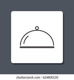 Line icon- tray