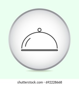 Line icon- tray