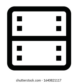 line icon ui basic black