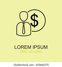Line icon- value