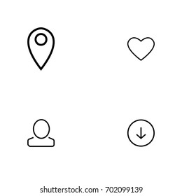 Line Icon Vector Set