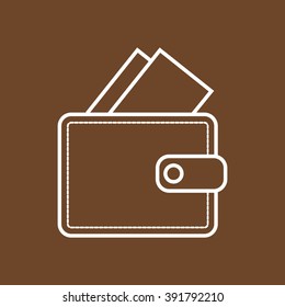 Line icon- wallet