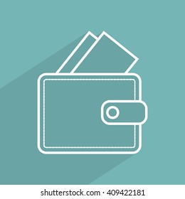 Line icon- wallet