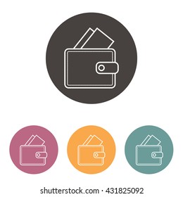 Line icon- wallet