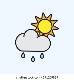 Line icon- weather