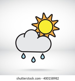 Line icon- weather