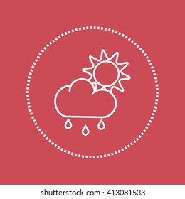 Line icon- weather