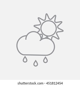 Line icon- weather