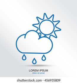 Line icon- weather