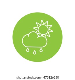 Line icon- weather
