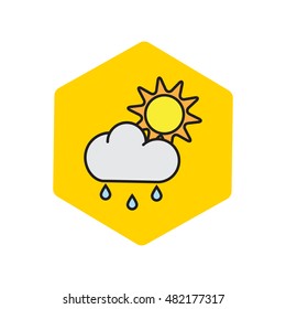 Line icon- weather