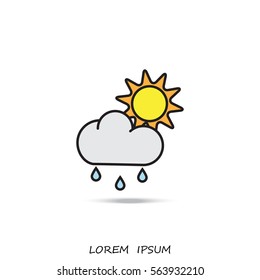 Line icon- weather