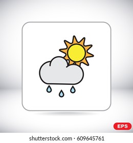 Line icon- weather