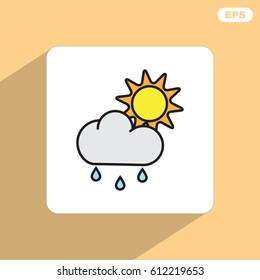 Line icon- weather
