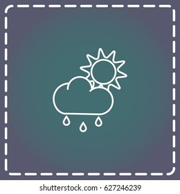 Line icon- weather