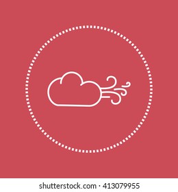 Line icon-  Wind