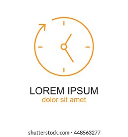Line icon-businessman talking