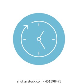 Line icon-businessman talking