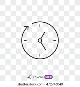 Line icon-businessman talking