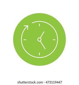 Line icon-businessman talking