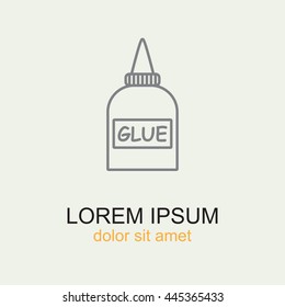 Line icon-glue