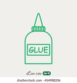 Line icon-glue