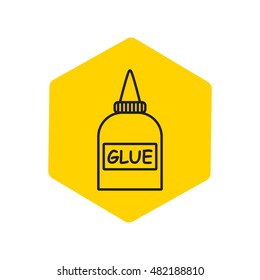 Line icon-glue