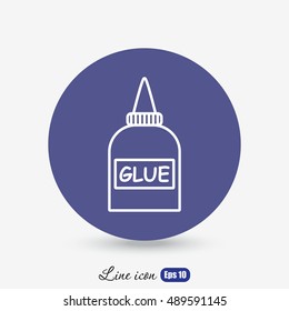 Line icon-glue