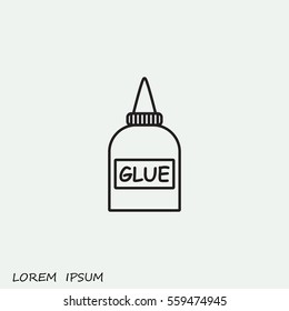Line icon-glue