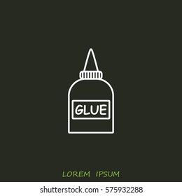 Line icon-glue
