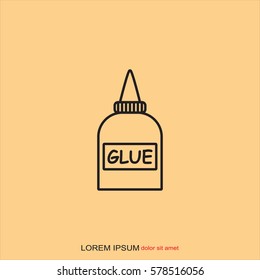 Line icon-glue