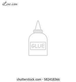 Line icon-glue
