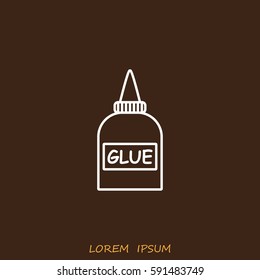Line icon-glue