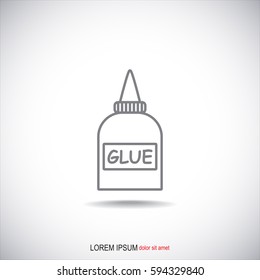 Line icon-glue
