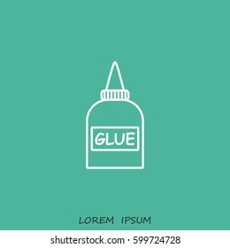Line icon-glue