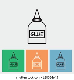 Line icon-glue