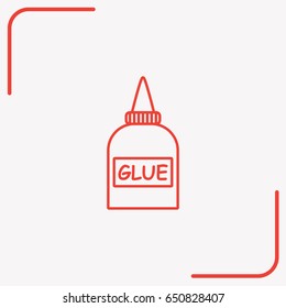 Line icon-glue