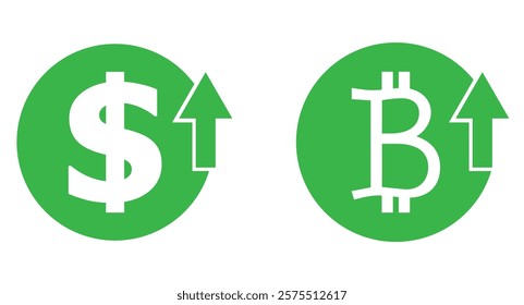 Line icons about currency exchange. Contains such icons as track exchange rate, dollar, euro, yen and pound symbol. Editable stroke Vector 